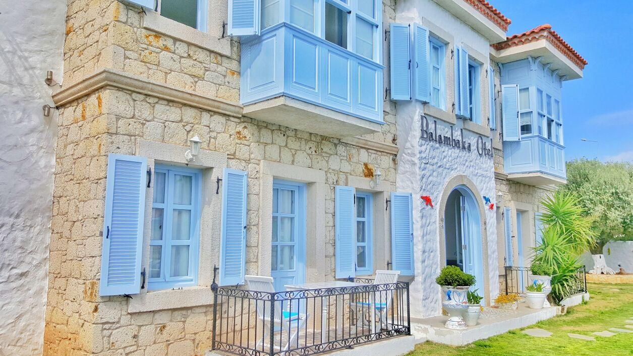 Balambaka Hotel - Alacatı Bagian luar foto
